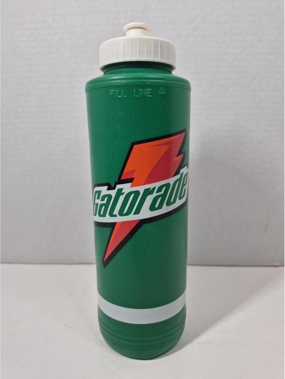 Vintage Gatorade Squeeze Water Bottle Lid Sport Plastic 32oz A537
